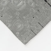 Zilveren Serenade Fleece Deken (Hoek)