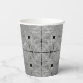 Zilveren Serenade papieren beker (Achterkant)