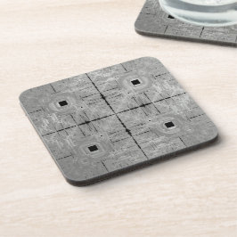 Zilveren Serenade Plastic Onderzetters