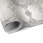 Zilveren Sieraad Modern Inpakpapier (Rol Hoek)