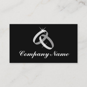 Zilveren sieraden ringen logo visitekaartje sjablo