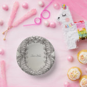 Zilveren Sierlijk Modern Papieren Kommen (Feest)