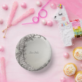 Zilveren Sierlijk Modern Papieren Kommen (Feest)