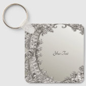 Zilveren  Sleutelhanger (Voorkant)