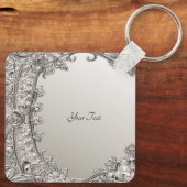 Zilveren  Sleutelhanger (Achterkant)