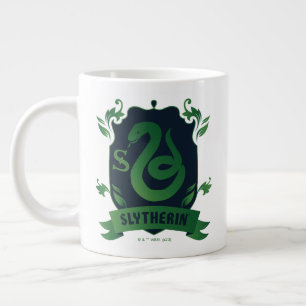 Zilveren SLYTHERIN™ Huis Wapen Grote Koffiekop