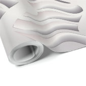 zilveren sneeuwvlok cadeaupapier (Rol Hoek)