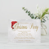 Zilveren Sneeuwvlok Kerstfeest Kaart (Staand voorkant)