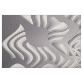 zilveren sneeuwvlok stof (Fat Quarter)