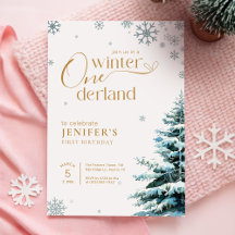 Zilveren Sneeuwvlok Winter Onderland 1e Verjaardag