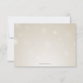 zilveren sneeuwvlokken winterbruiloft rsvp (Achterkant)