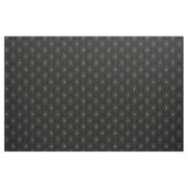 Zilveren Spiderweb Kant op Zwart Stof (Fat Quarter)