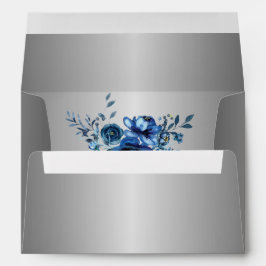 Zilveren Splendor Trouwenveloppen Envelop