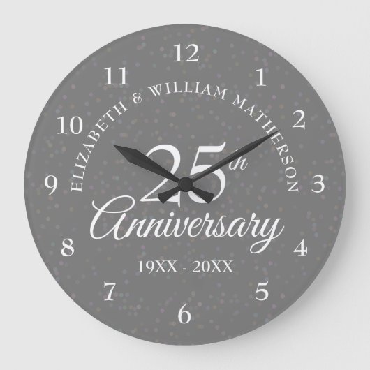 Zilveren Stardust jubileumeditie Grote Klok (Voorkant)