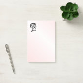 Zilveren Steenbok de Zeegeit Dierenriem Post-it® Notes (Kantoor)