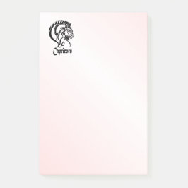 Zilveren Steenbok de Zeegeit Dierenriem Post-it® Notes