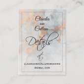 Zilveren steengroeve online RSVP & details Mighty Visitekaartje (Achterkant)