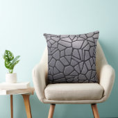 Zilveren stenen decoratieve kussensloop kussen (Stoel)