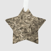 ZILVEREN STER ORNAMENT (achterkant)