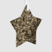 ZILVEREN STER ORNAMENT (voorkant)