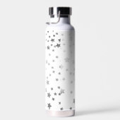 Zilveren Sterren Waterfles (Rechts)