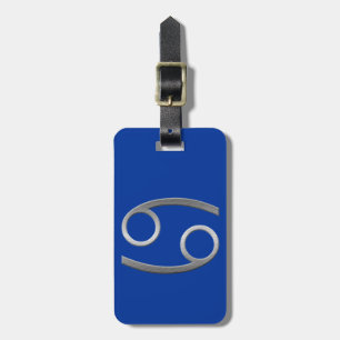 zilveren sterrenbeeld symbool bagagelabel