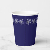 Zilveren tranen papieren bekers (Rechts)