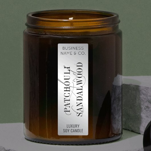 Zilveren Trendproduct Pot Dünne Verzegelingslabel Labels