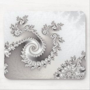 Zilveren Triple Twirl Muismat