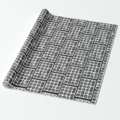 zilveren tv afstandsbediening cadeaupapier (Uitgerold)