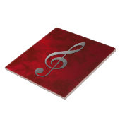 " zilveren " verkleurbaar - rood - voor uw huis tegeltje (Zijkant)