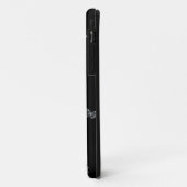 Zilveren Vlinders Case-Mate iPhone Case (Achterkant/links)