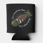 Zilveren voering koelbox blikjeskoeler (Achterkant)