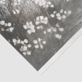 Zilveren voering, Parijse fantasieportret en zwaan Tissuepapier (Detail)