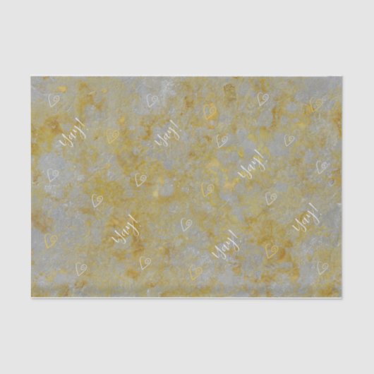 Zilveren voering tissuepapier (Voorkant)