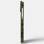 Zilveren Weegschaal Zodiac Groene Camo Case-Mate iPhone Case (Achterkant / Links)