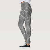 Zilveren Werveling Leggings (Links)