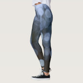 Zilveren, witte bokeh nacht achtergrond. leggings (Links)