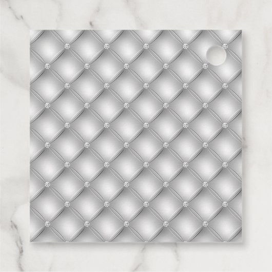 Zilveren Zee Zeemeermin Bedankjes Labels (Achterkant)