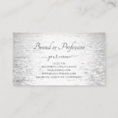  Zilveren Zonsondergang over de Ocean Professional Visitekaartje (Achterkant)