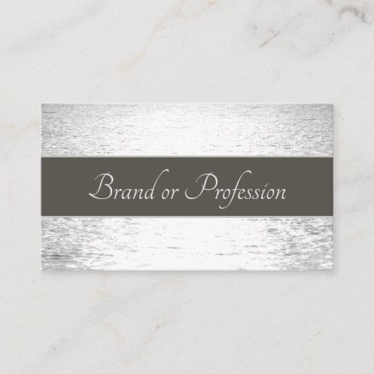  Zilveren Zonsondergang over de Ocean Professional Visitekaartje (Voorkant)