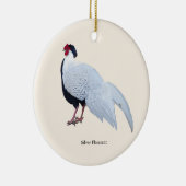 Zilverfazant ornament (Rechts)