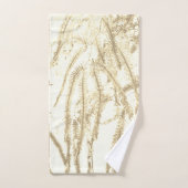 Zilverfern light sepia badhanddoekset bad handdoek (Handdoek)