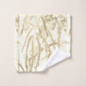 Zilverfern light sepia badhanddoekset bad handdoek (Wasdoekje)