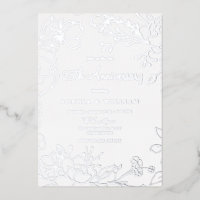 Zilverfolie 25-jarige huwelijksjubileum