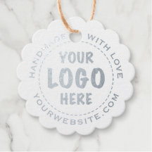 Zilverfolie Prijs Label Hang Label geschulpte