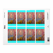 zilverfolkgesteente etiket (Full Sheet)