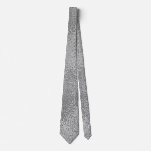 Zilverglaastextuur Stropdas (Voorkant)