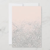 Zilverglitter spuugt zestien kaart (Achterkant)