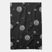 Zilverglitter Theedoek (Verticaal)